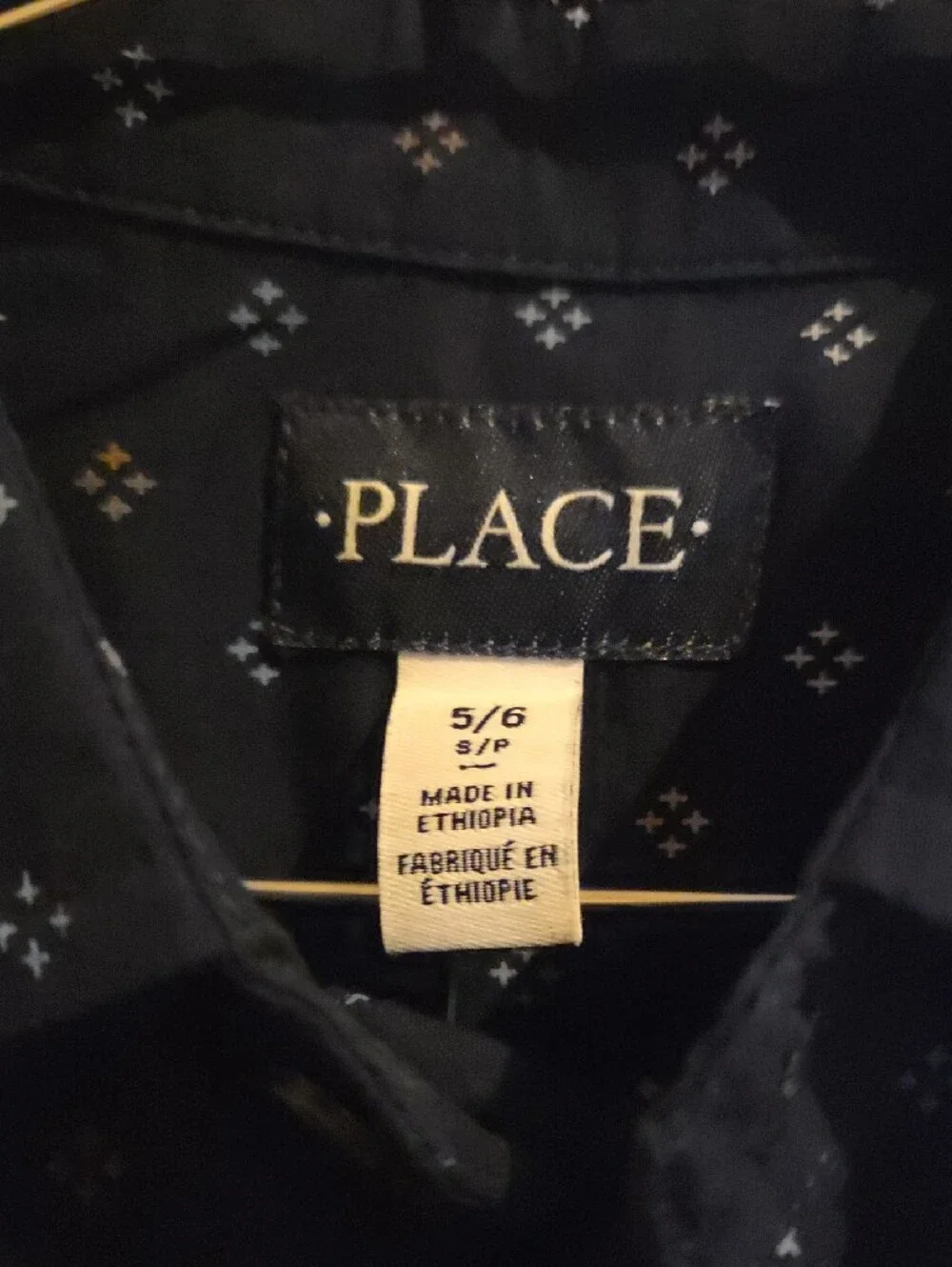 The Children's Place Boy's Short-Sleeved Button Up Shirt